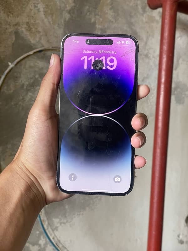 IPhone 14Promax Deep purple Factory Unlock Non 2