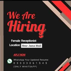 Female Administrator & Receptionist