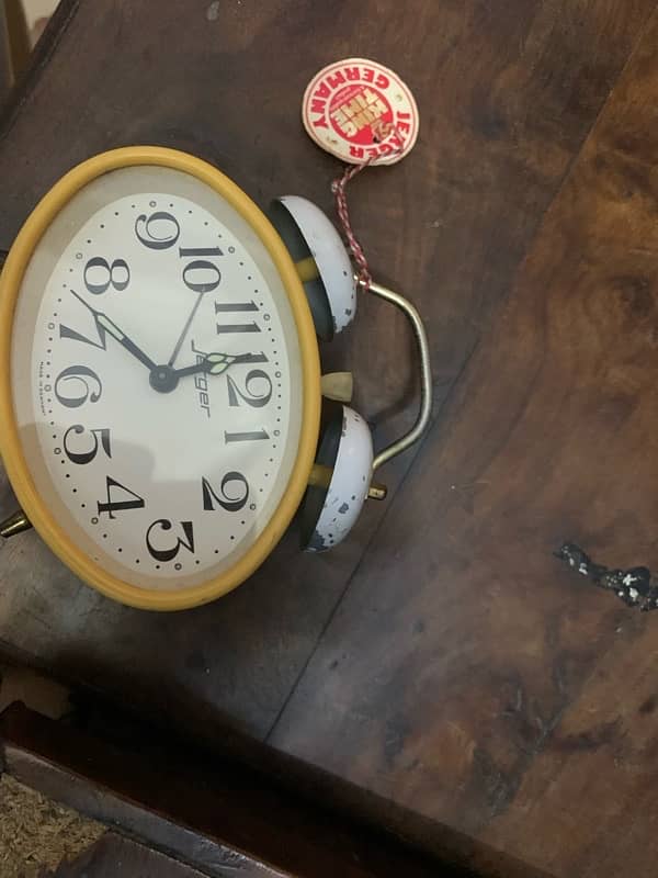 VINTAGE Alarms clock made in GERMANY 2