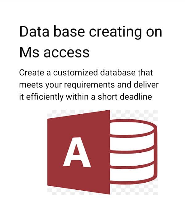 Data base creating and data management 0