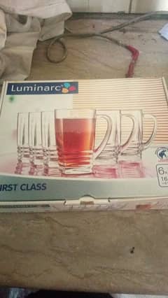 Glass Set Luminarc First Class