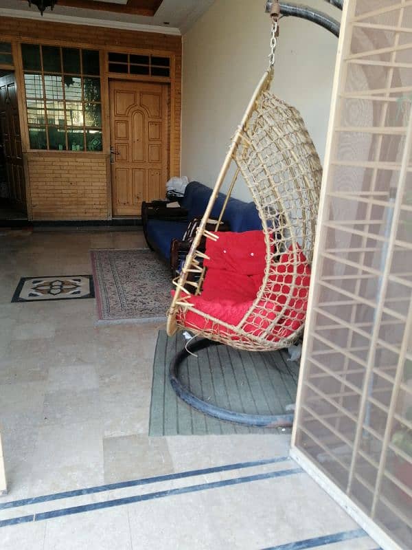 Double seat swing chair 1