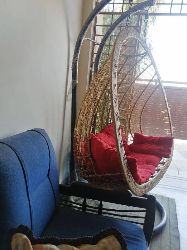 Double seat swing chair 2