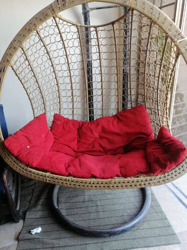 Double seat swing chair 4