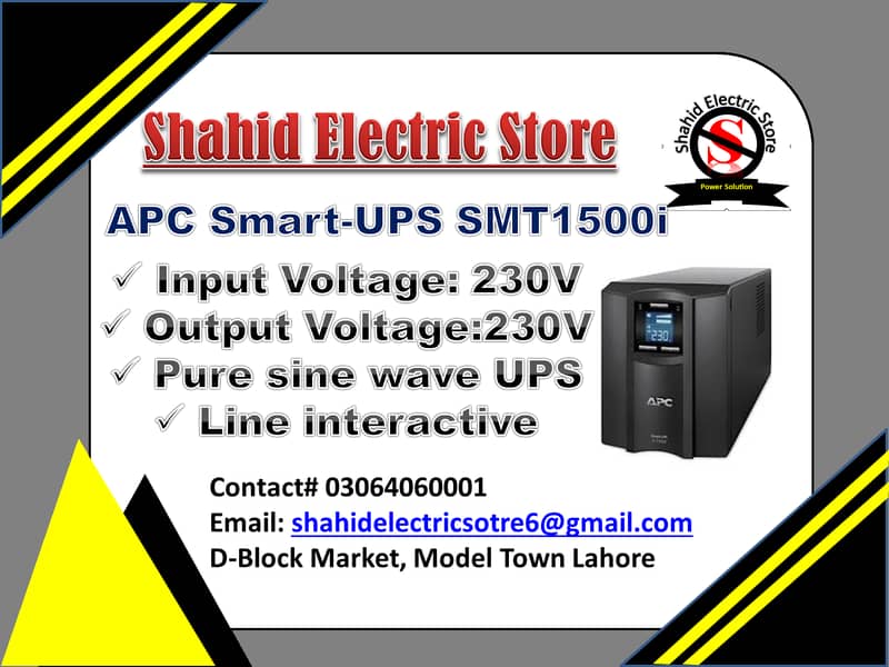 Apc Smart UPS SMT1500i 0