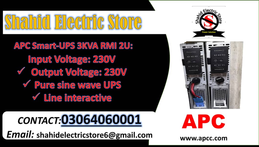 Apc 5000VA\UPS 6