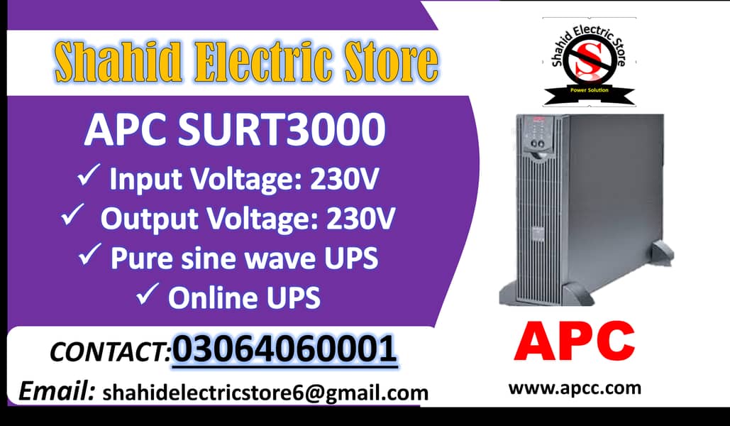 Apc 5000VA\UPS 11