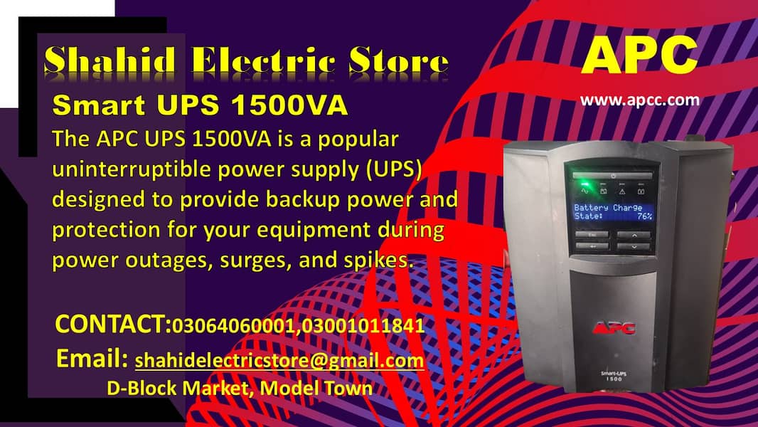 Apc 5000VA\UPS 12