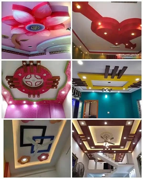 Gypsum Board , false ceiling, New Fancy Designs, Marble Polish 16