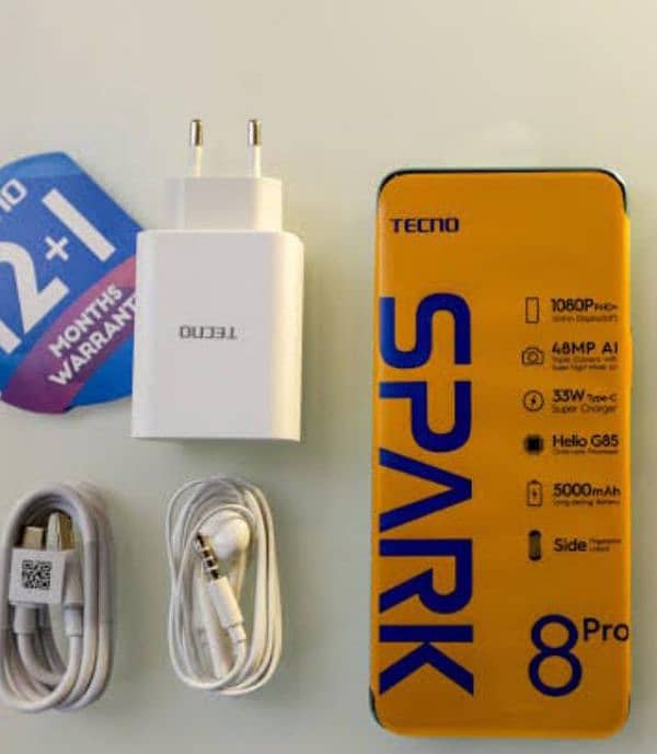 Spark 8 Pro for Sale in Excellent condition. 0