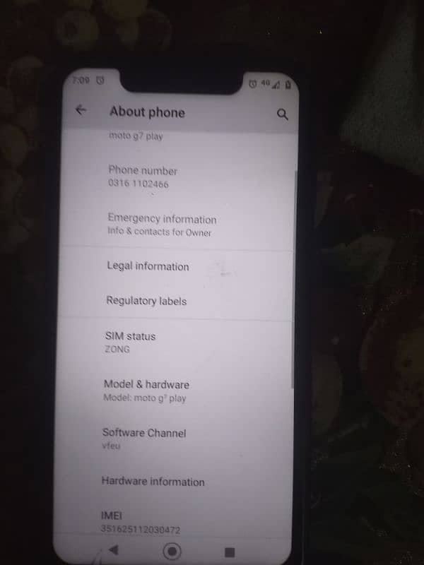 Motorola G7 play 2