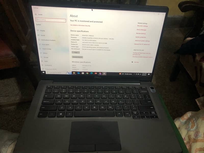 Dell latitude 7400 core i5 8th gen 16/256 0