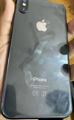 X new condition 256gb only 35000