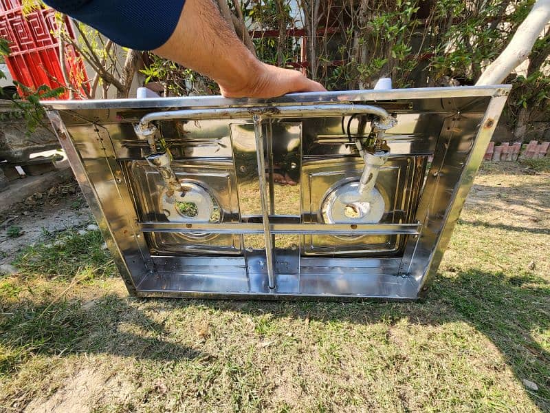 LPG Stove 2 burner Almost Brand New 3