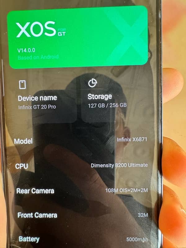 Infinix gt 20 pro / lush condition 4