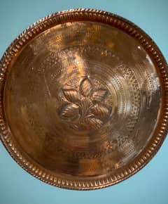 Copper Tray Original Antique