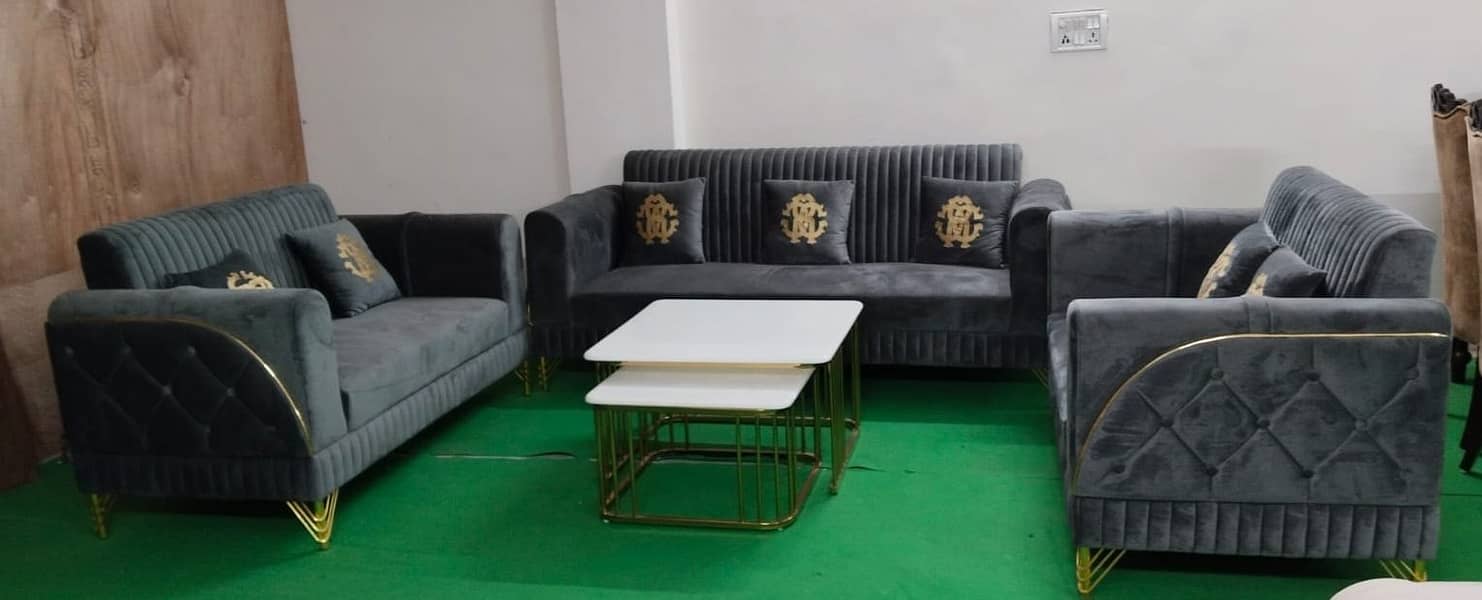 5 seater Sofa set/Wooden Sofa/Luxury Sofa 2