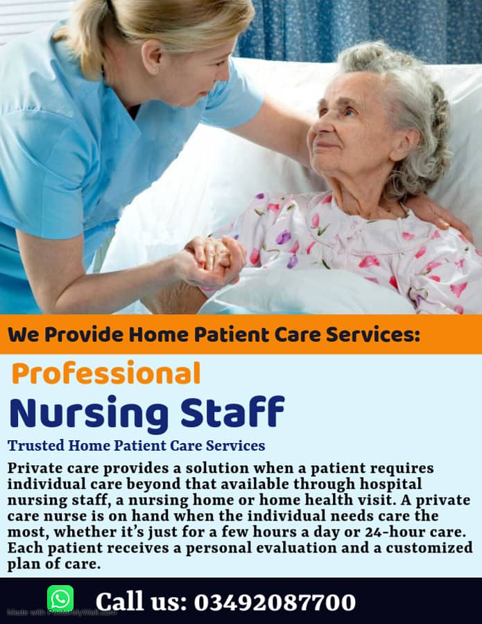 Nursing Staff / Patient Care/Elder Care/Patient Attendent/Baby Sitter 1