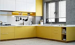 Kitchen cabinets/lasani/chipboard/upvc/mdf/wood work/vinyl 11