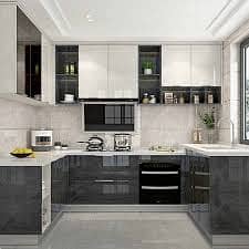 Kitchen cabinets/lasani/chipboard/upvc/mdf/wood work/vinyl 15