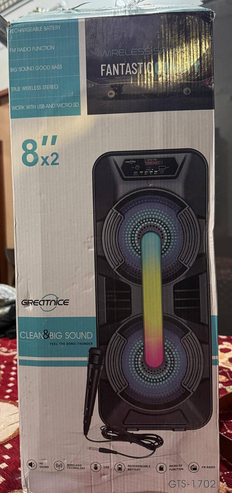 Bluetooth + Mic Speaker 0