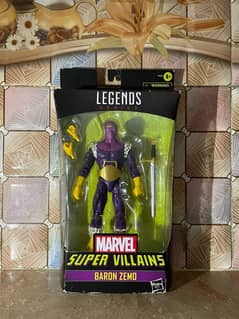 marvel legends baron zemo action figure