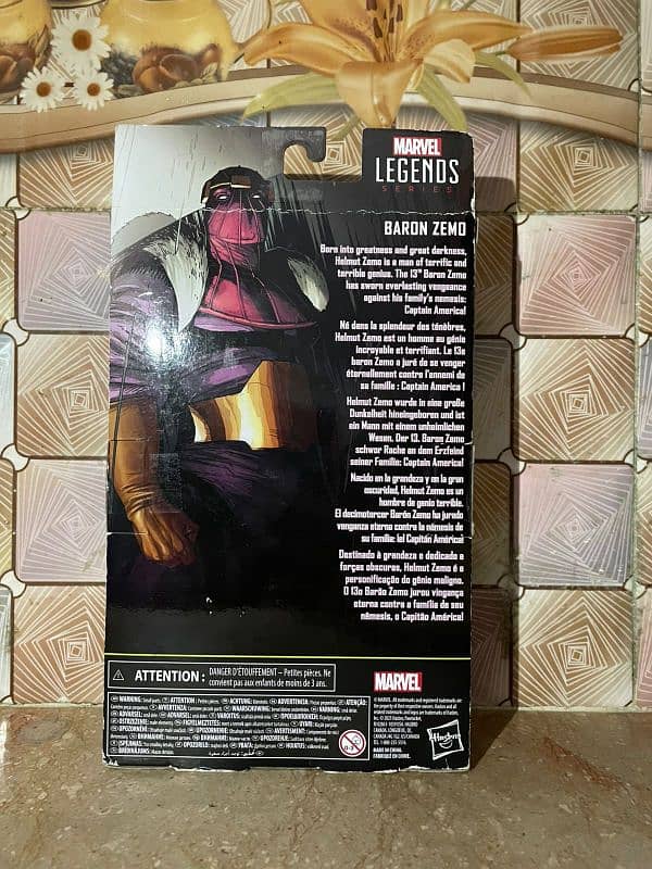 marvel legends baron zemo action figure 2