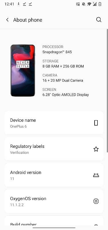 OnePlus 6 not PTA 4 month sim working 8/256 2