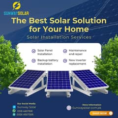 Solar Panel / Solar Installation / Solar System / J. A solar 20 wat