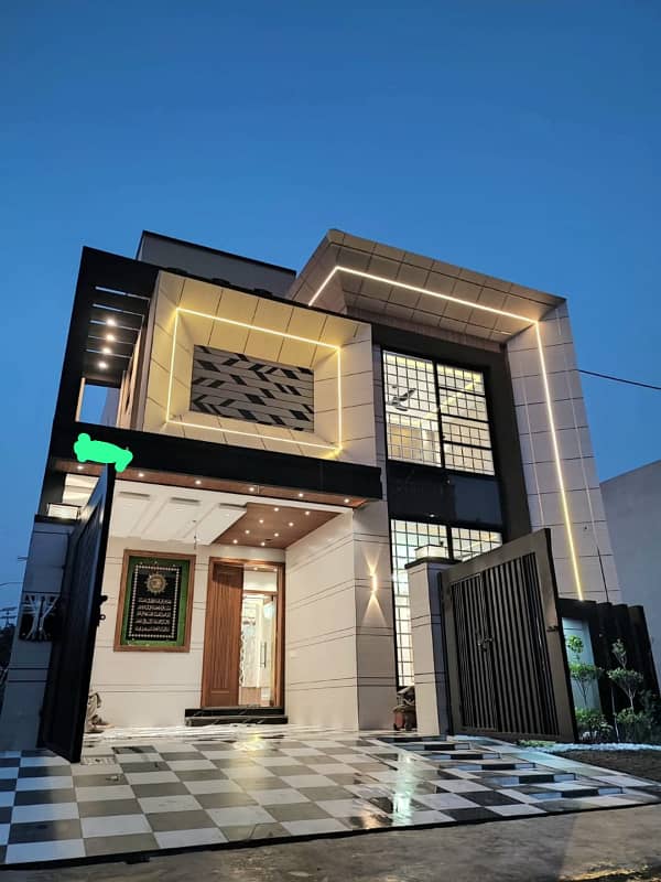 10 Marla Brand New Ultra Modern Design House For Sale Lda Avenue 2