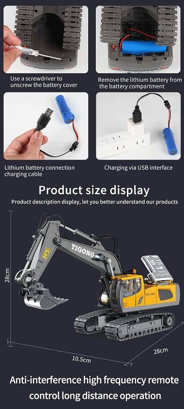 Remote controlled Excavator , RC Car 2