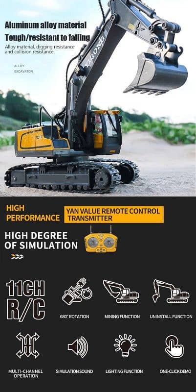 Remote controlled Excavator , RC Car 4