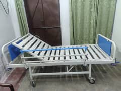 hospital bed with matress