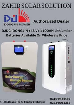 DJDC dongjin 48 volt 100 ah lithium ion batteries