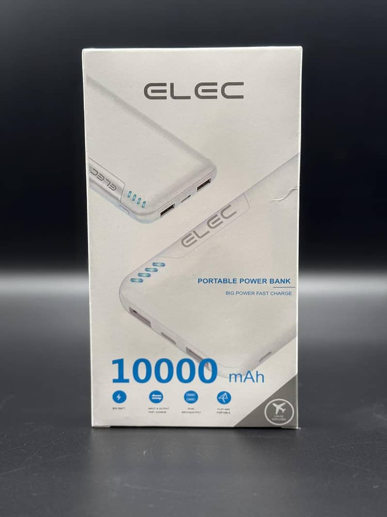 Portable Power Bank - Compact 10000mAh Fast Charging 8