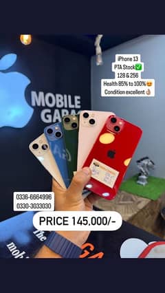 Iphone 13 128gb 256gb Pta approved