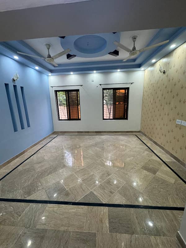 Near Wapda town Nashman e Iqbal society 10 Marla double story house available for for rent 0