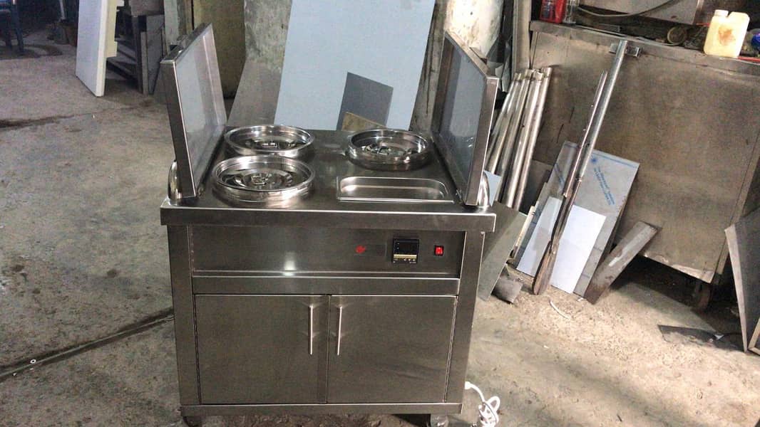 Fryer / Storage / Shawarma / Hot plate / Qeema machine / Kitchen Ite 16