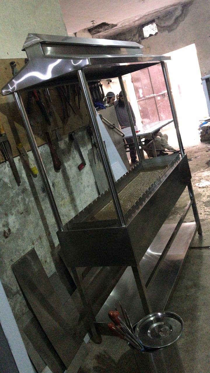 Fryer , Storage , Shawarma , Hot plate , Qeema machine , Kitchen Item 9