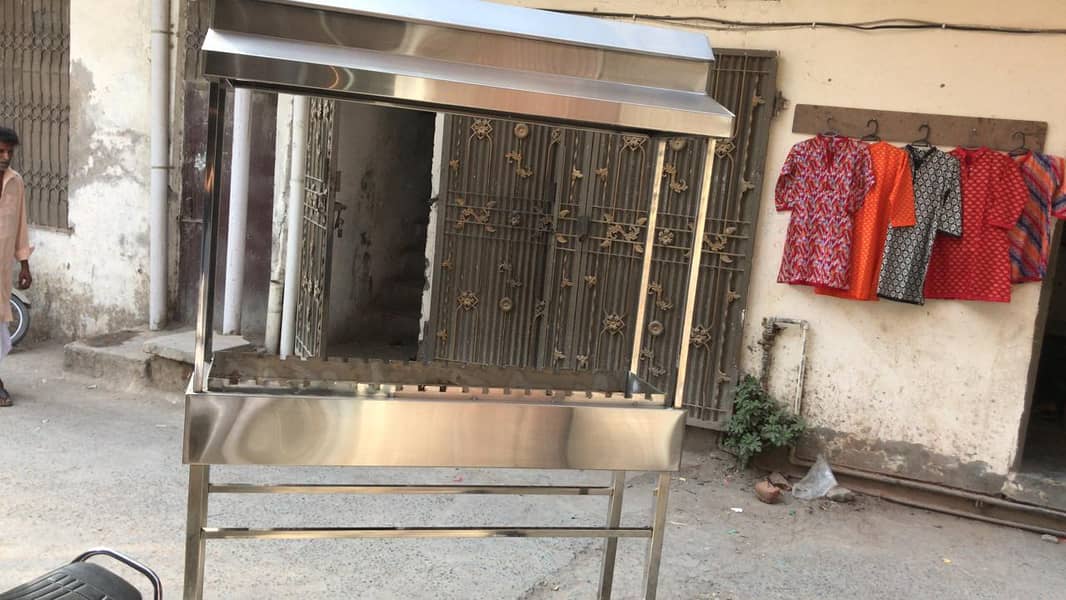 Fryer , Storage , Shawarma , Hot plate , Qeema machine , Kitchen Item 11