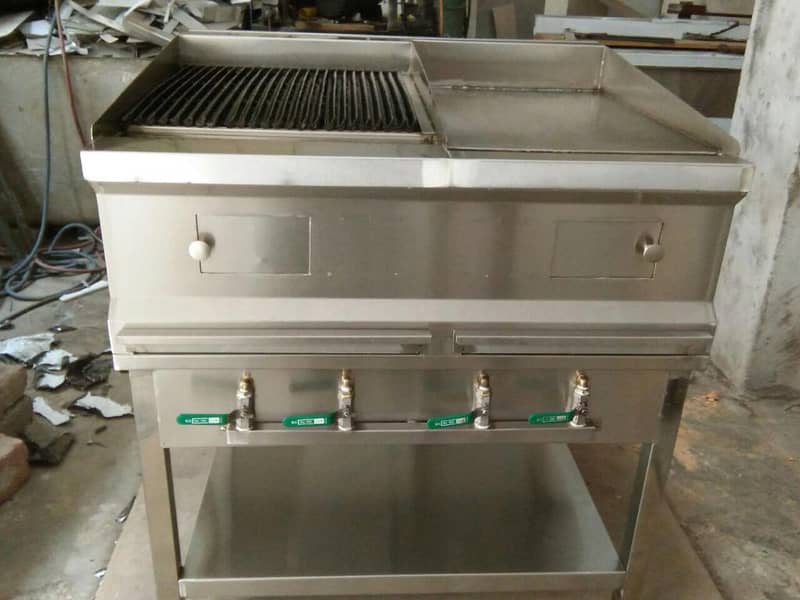 Fryer , Storage , Shawarma , Hot plate , Qeema machine , Kitchen Item 10