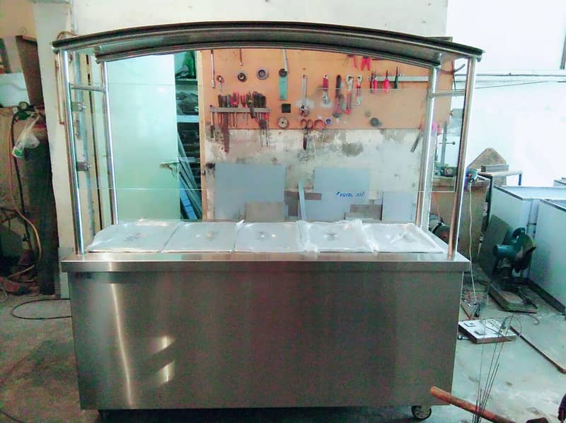 Fryer , Storage , Shawarma , Hot plate , Qeema machine , Kitchen Item 16