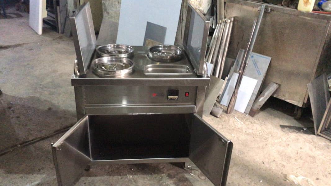 Fryer / Storage / Shawarma / Hot plate / Qeema machine / Kitchen Ite 3