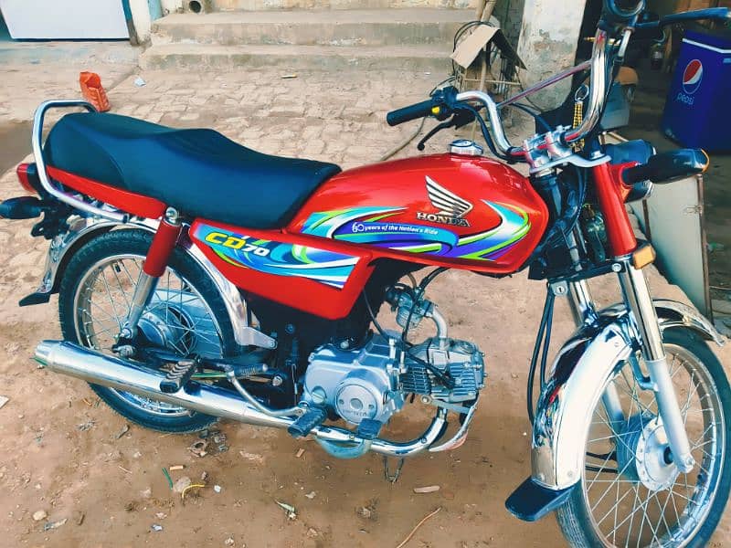 Honda CD70 2024 Applied for New Condition 3