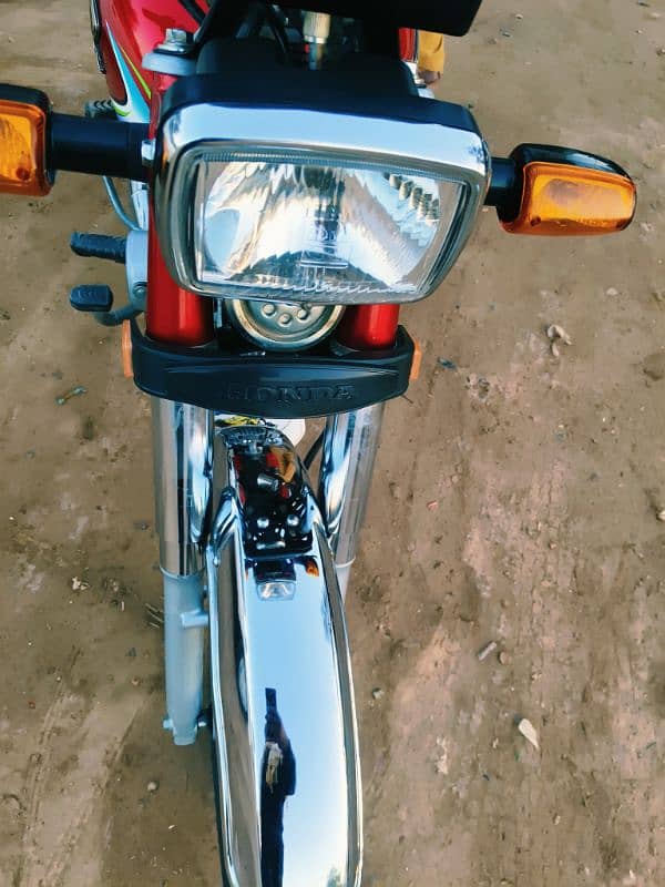 Honda CD70 2024 Applied for New Condition 7