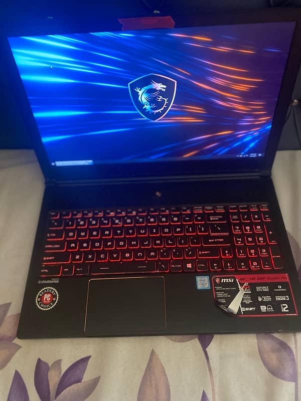 MSI GF63  i7, GTX1060 32ram 512GB SSD Gaming Beast price not fixed 0