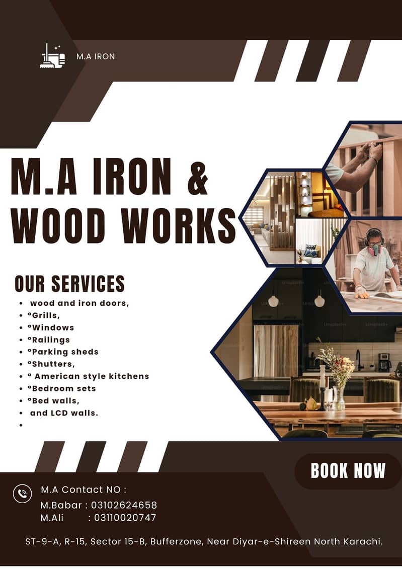 Wood and Iron work repairing services 0