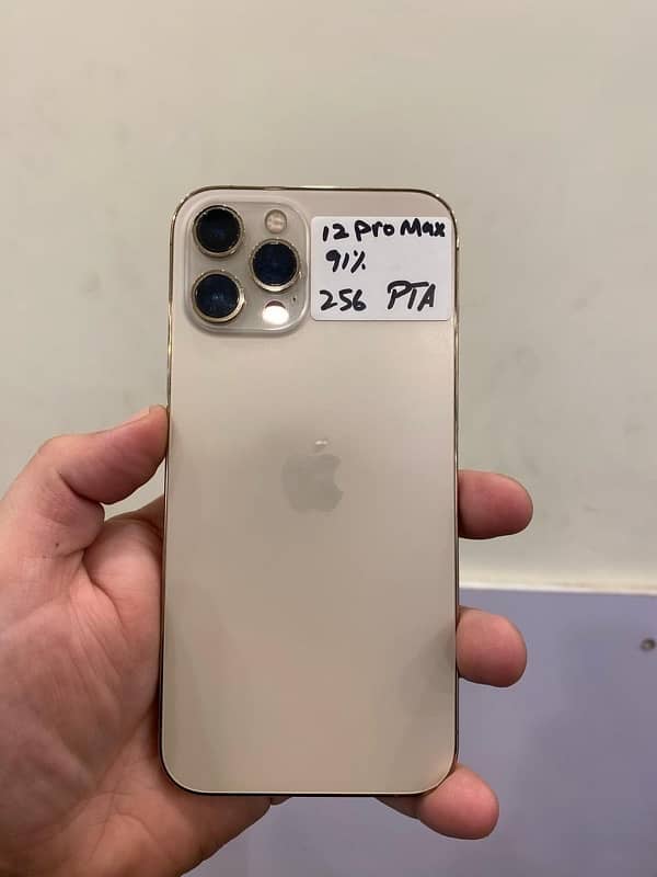 iphone 12 pro max 256 Gb PTA approved 2