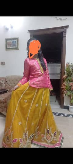 lehanga choli for sale just 1 time used