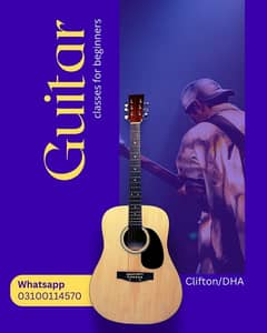 Guitar Classes DHA/ Clifton